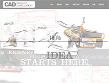 Tablet Screenshot of centerforadvanceddesign.com